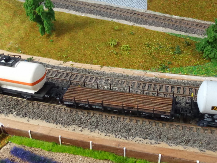 Lot De 6 Wagons HO L.S. Models Neufs Multicolores